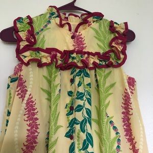 Hawaiian sleeveless muumuu